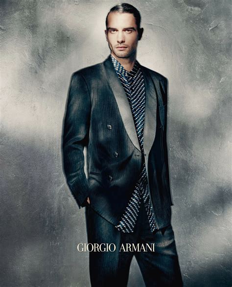 armani ad|giorgio armani commercial model.